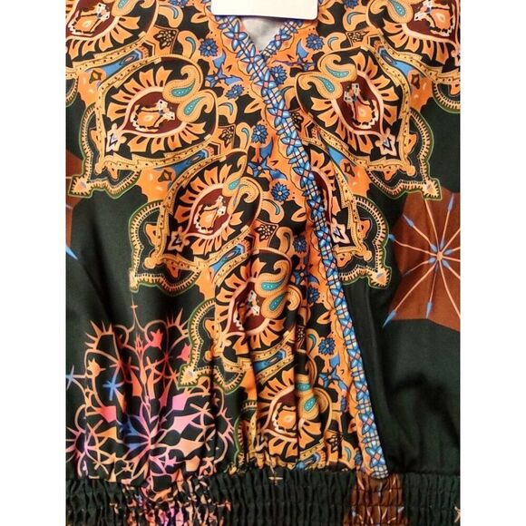 Bloomchic Wrap Front Dress with Kimono Sleeves  Size 26 NWT - Picture 5 of 6